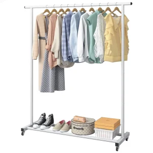 Modern Simple Metal Hangers Portable Floor Standing Custom Multifunction Coat Rack