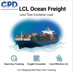 LCL Ocean Freight Forwarder