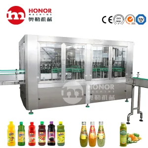 Sistema Avançado de Enchimento e Embalagem de Garrafas de Vidro 330ml