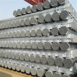 China GI Galvanized Zinc coated tube Steel Pipe Q 235