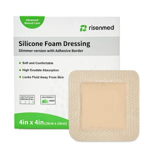 Silicone Foam Dressing for Chronic Wound Healing