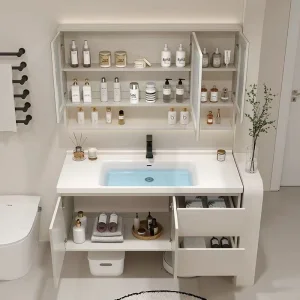 Chic Bathroom Storage Solutions for Maximum Space Utilization
