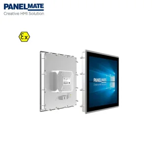 19 Inch IP65 Rugged Explosion-Proof Industrial Control Panel PC HMI PLC ATEX-Ex Control Panel PC Industrial Computer All-in-One PC