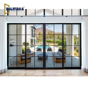 Exterior External Multi-Slide Stacking Plus and Pocketing Aluminium Sliding Patio Doors