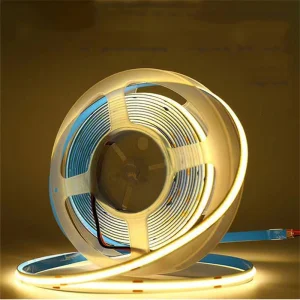 High Quality Flexible Cob Led Strip Light High Density Without Light Spot Decorative Lighting 24v 12v 8mm 5mm 3mm 320 480LED