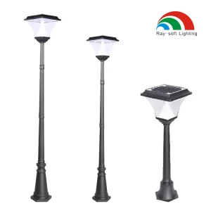 ضوء عمود حديقة LED شمسي