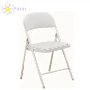 Living Room Using Padded Cheap Metal Folding Chairs