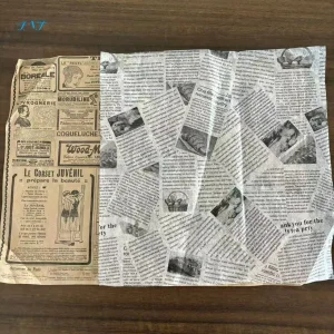 ورق مفارش مطبوعة مخصصة
