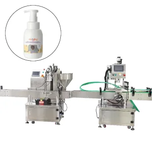 Automatic Shampoo Skincare Face Cream Foundation Ointment Wax Hair Care Liquid Semi-Automatic Filling and Capping Sealing Machine for Cosmetic Production Line
