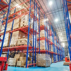 Logistics Handling Equipment Selective Pallet Rack Heavy Duty Warehouse Pallet Racking