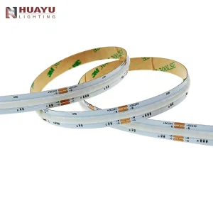 Ultra-Bright COB LED Tape - 840 LEDs/M, 90 CRI, 14W/M, RGB, 24V, IP20, for Commercial &amp; Decorative Lighting