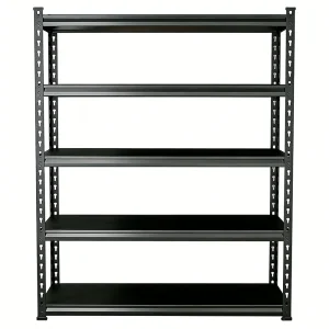 Light Weight 5-Layer Household Shelves Adjustable External Keyhole Shelving for Kitchen & Living Room