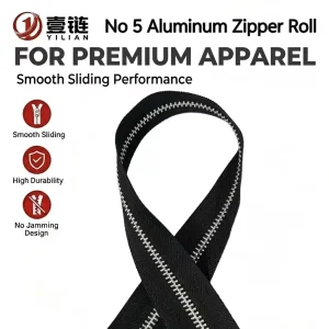 Aluminum Teeth Zipper Roll