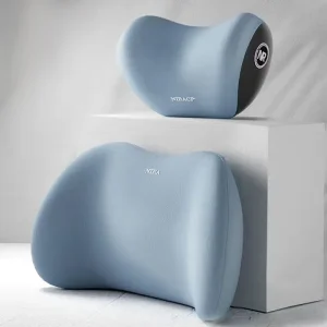 Car Headrest Lumbar Support with Ventilation Driver's Neck Support High-end Cervical Pillow for Car Seat and Backrest