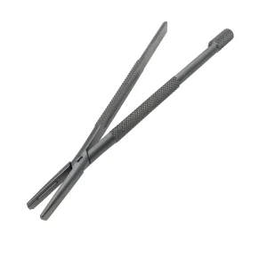 Blade Holder Stainless Steel Ophthalmic Surgical Blade Holder Fixed Clamping Blade Microscopic Instrument