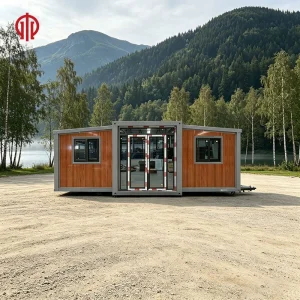 Casa Prefabricada Mini Móvil Antisísmica 40FT Villa de Lujo Prefab