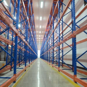 Estante de paletas compacto eléctrico
