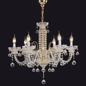 Bohemian Crystal Chandelier Handing Light Fixtures (WH-CY-98)