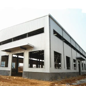 Modern Pre-Engineered Steel Structure Prefabricated Metal Construction Prefab Building for Sale