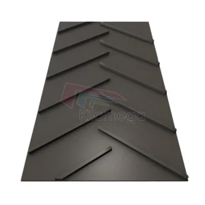 Fine Chevron Rubber Conveyor Belt for Inclined Bulk Material Conveying in Mining Quarry and Cement Industry