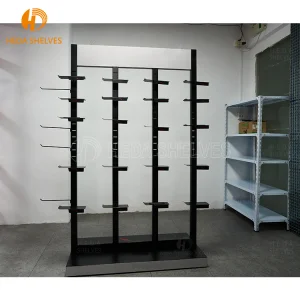 Single Side Display Rack Durable Space-Saving Factory Direct Display Stand Model Product Display Stand Metal Pegboard