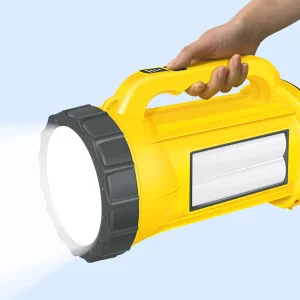 Handy LED Solar Torch Ultra Bright Solar Flashlight with Foucs Light and Reading Light