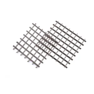 Custom High Tensile Basalt Fiber Mesh Geogrid For Roadbed Reinforcement Products, Factories