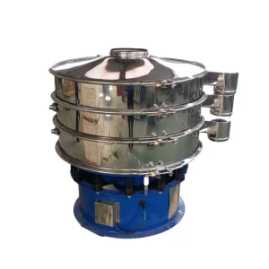 New Automatic Vibrating Flour Screen Maize Flour Cumin Powder Sieving Machine