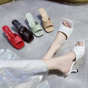 Square Toe Heels