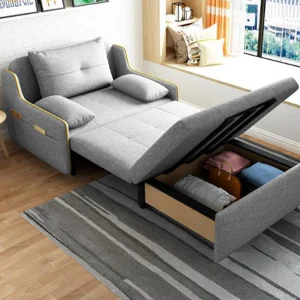 Modern Loveseat Sofa Bed Set