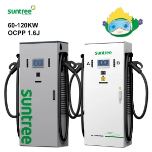Suntree EV DC Fast Chargerev Wireless Charger DC EV Charger 200V 1000VDC DC EV Charger IP54 60kw 80kw 120kw