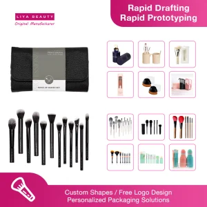 OEM Custom Black Makeup Brush Set