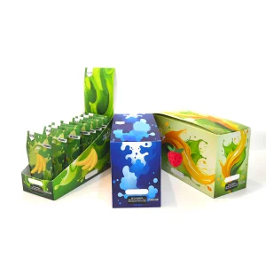 Custom Design Printed logo Foldable Paper Packing Display Box Cardboard Carton with protection Dividers
