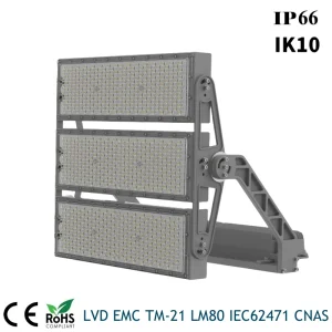 165lm/W 5050SMD IP66 Ik10 5 Years Warranty 1500W LED Stadium Flood Light