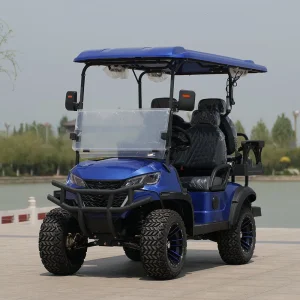 Factory Prices Customized Battery Color 2+2 Person Luxury Electric Golf Car Buggy Carts