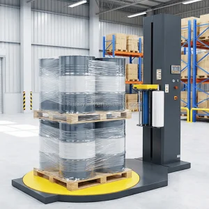 Automatic Pallet Wrapping Machine For Top Board Cartons, Cartons, Stretch Wrapping, Windows & Doors | 24H Service
