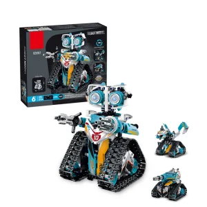 695 PCS STEM 3-in-1 App Programmable WALL-E Robot DIY Kit