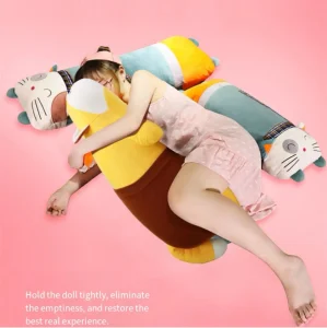 Accompany Big Bear Doll Dog Fox with Vibrating Dildo Adult Toys Electric Free Hand Covert Massager Vibrator Sex Toys Women