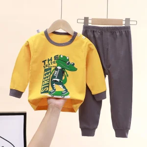 2022 Camiseta de manga larga para niños; S Nuevo Querido Ropa delgada de verano para bebés, body de dibujos animados con tirantes, ropa de escalada para bebés, ropa para niños