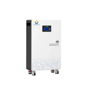 LVTOPSUN Lifepo4 51.2 V Solar and Battery Storage 48v 15kwh 300ah Battery Lithium Batteries Easy to Move with Wheels