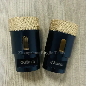 1 Set/9PCS M14 مجموعة بتات حفر الماس الملحومة بالفراغ مع صندوق 6+8+10+12+20+35+45+68+Hex مجموعة قواطع الثقوب