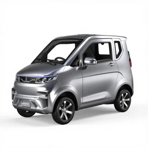 4 Wheel Enclosed Mobility Scooter Low Speed Electric Mini Car No Driver Licnese Need For Old People To Ride