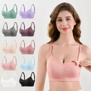 Wholesale Breathable Strapless Nursing Bras