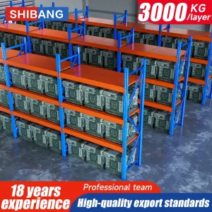 Shibang Heavy Duty Industrial Storage Selective Pallet Racking System Bangkok