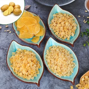 Papas y verduras deshidratadas