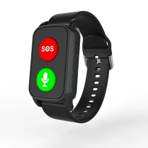 GPS Smartwatch for Seniors Kids WiFi Location Sos Calling &amp; Health Monitoring with Fall Detection
