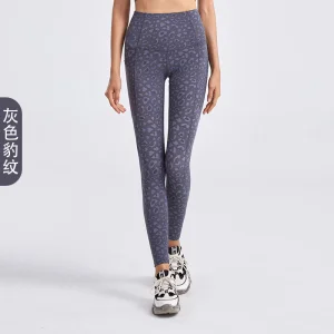 2022 Spring and Summer New Tie-Dye Yoga Leggings Women's High Waist Fitness Pants Outer Wear