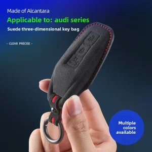 Audi Suede Key Case