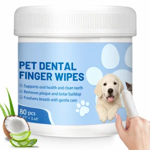 Daily Pet Teeth Cleaning Dog Dental Wipes