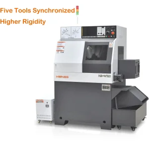 Five Tool Simultaneous CNC Lathe Turning Machine Precision Cam CNC Lathe